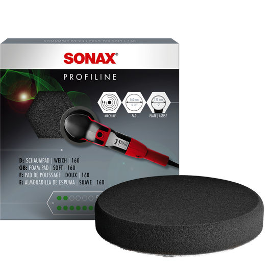 Sonax Polishing Pad 160 (Soft)- Gray