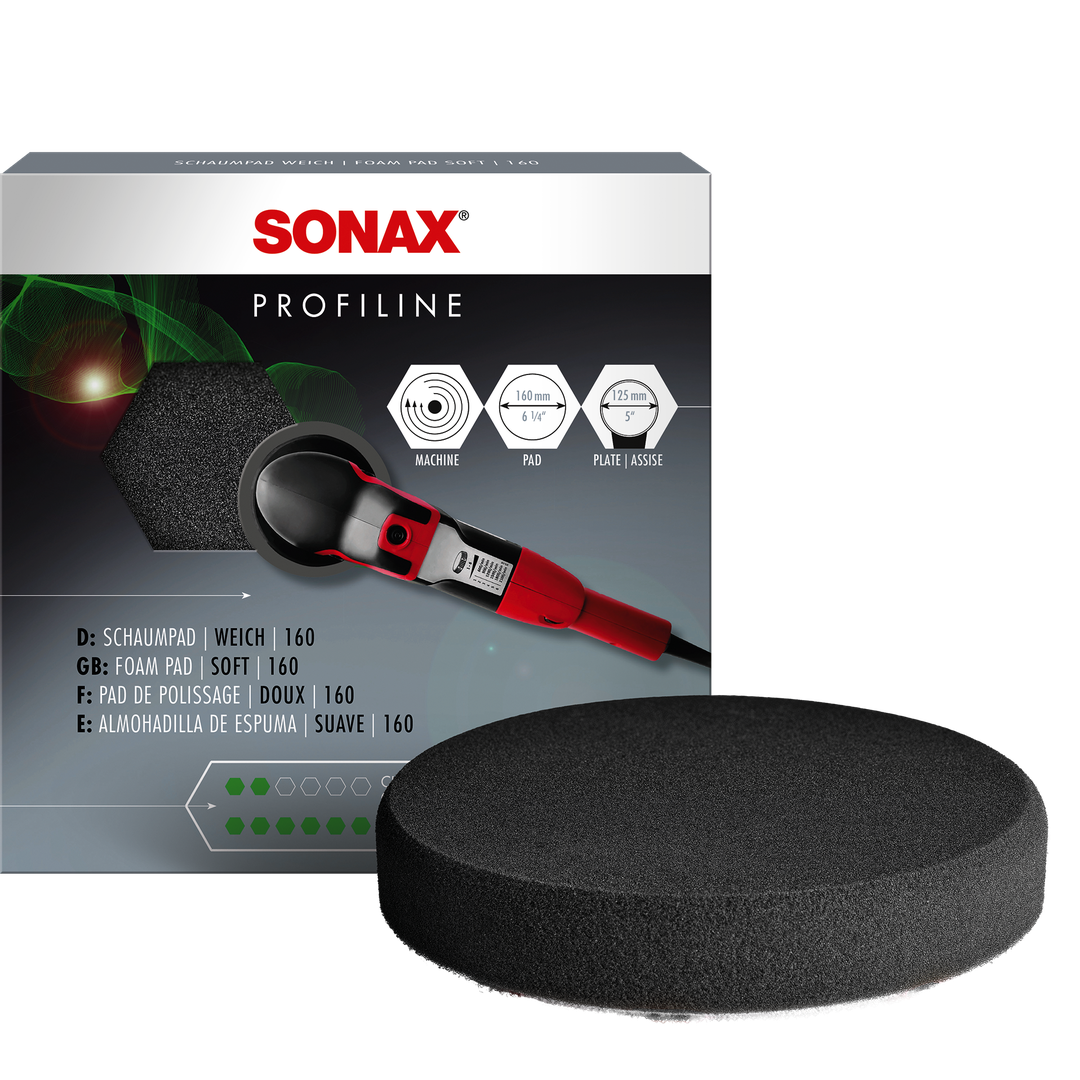 Sonax Polishing Pad 160 (Soft)- Gray