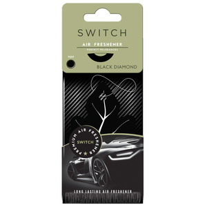 Switch Car Air Freshener - Black Diamond | Last Upto 45 Days |