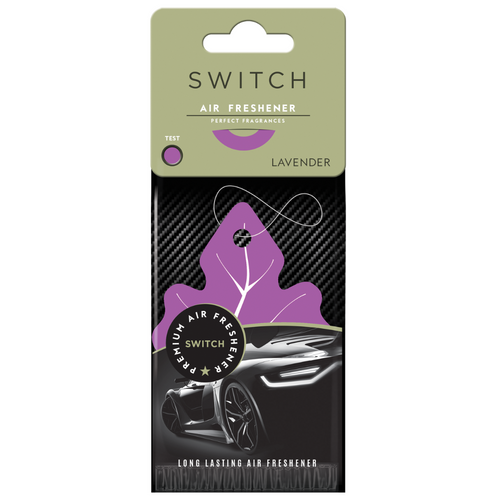 Switch Car Air Freshener - Lavender | Last Upto 45 Days |