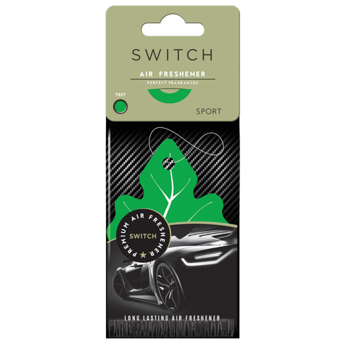 Switch Car Air Freshener - Sport | Last Upto 45 Days |