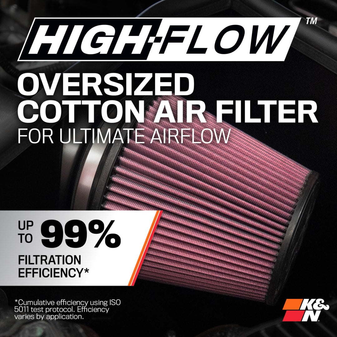 63-1597 K&N PERFORMANCE COLD AIR INTAKE SYSTEM