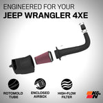 63-1597 K&N PERFORMANCE COLD AIR INTAKE SYSTEM