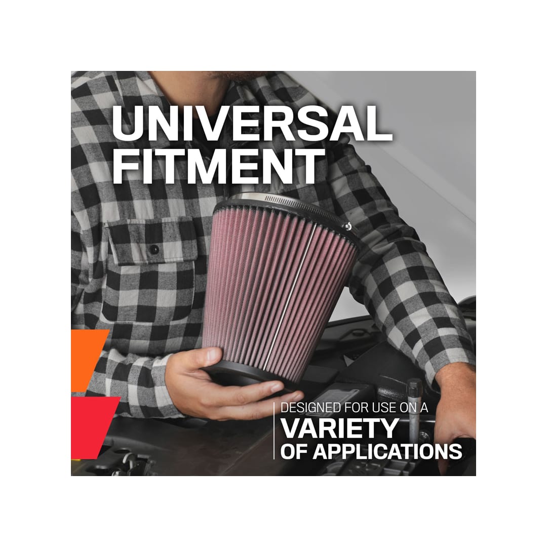 R-1100 K&N Universal Clamp-on air Filter
