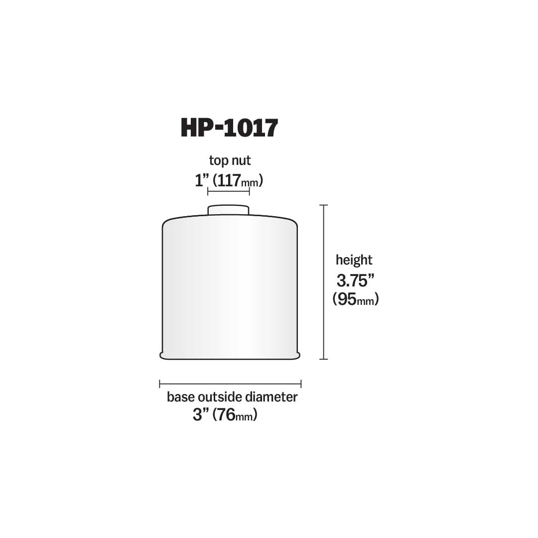 HP-1017 K&N OIL FILTERS