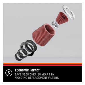 RG-1001BL K&N Universal Clamp-on air Filter
