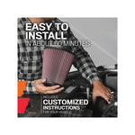 63-3517 K&N PERFORMANCE COLD AIR INTAKE SYSTEM