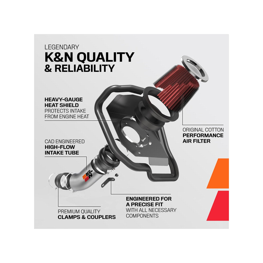 69-1013TS K&N PERFORMANCE AIR INTAKE SYSTEM