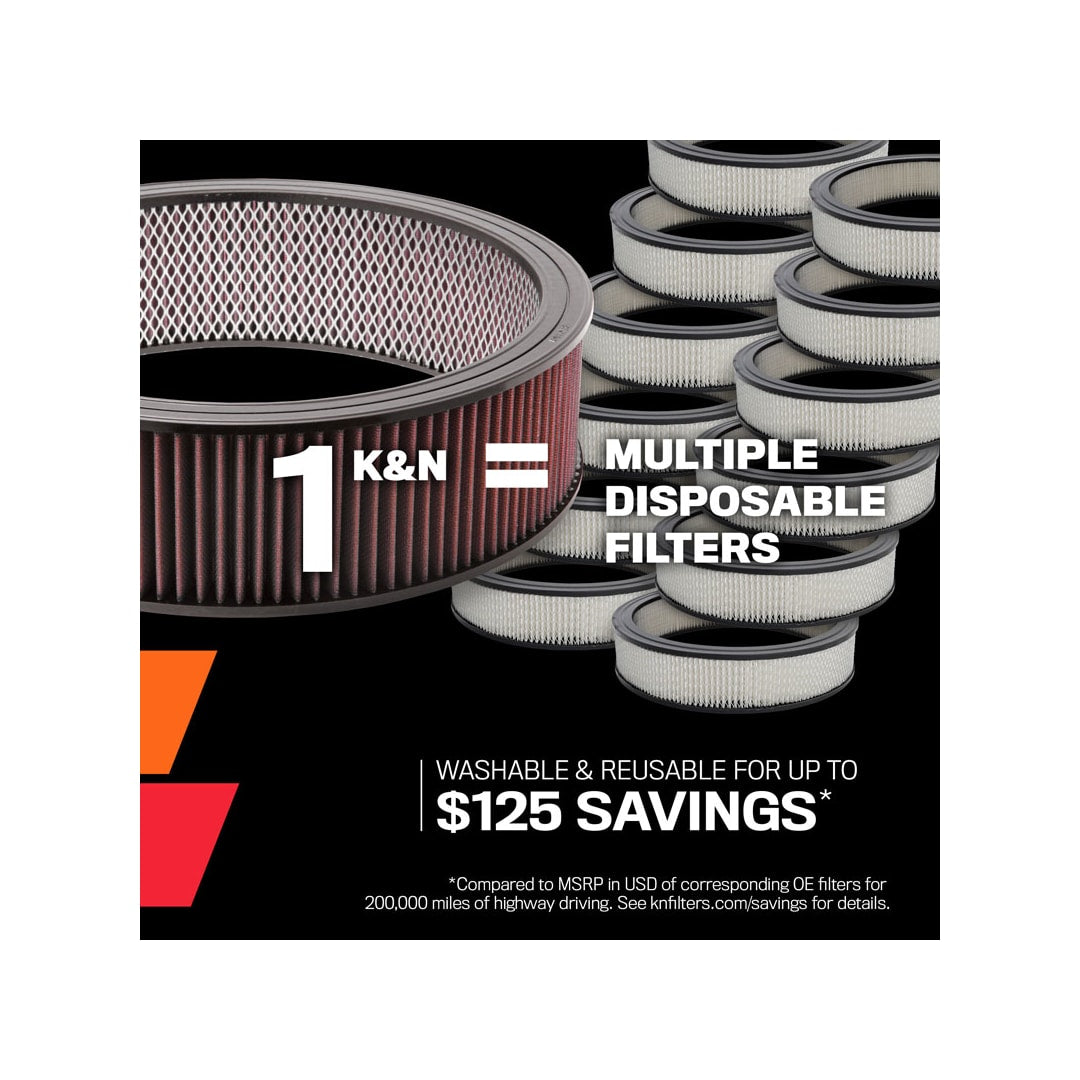 E-0654 K&N Replacement Air Filter