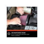 RU-4950 K&N Universal Clamp-on air Filter