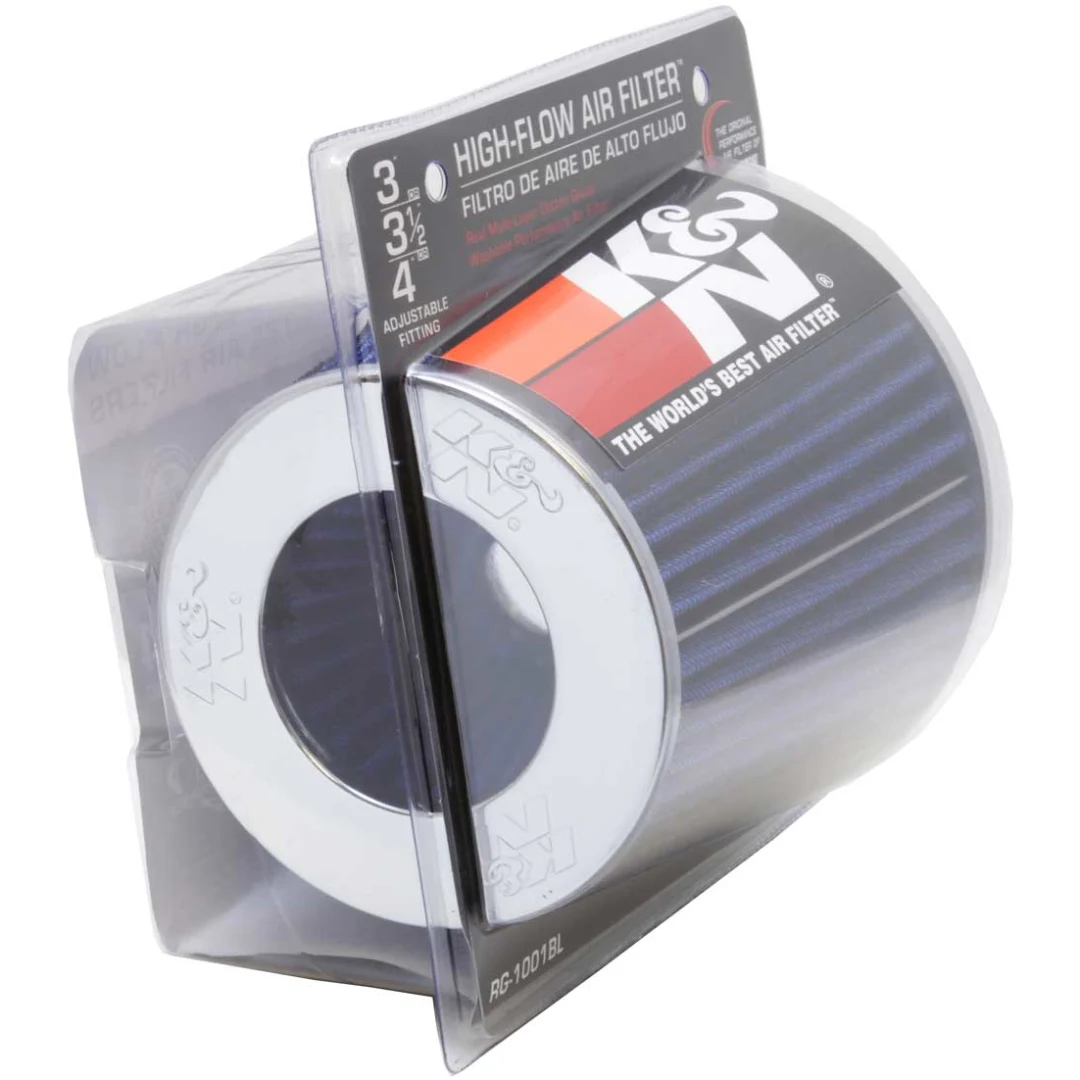 RG-1001BL K&N Universal Clamp-on air Filter