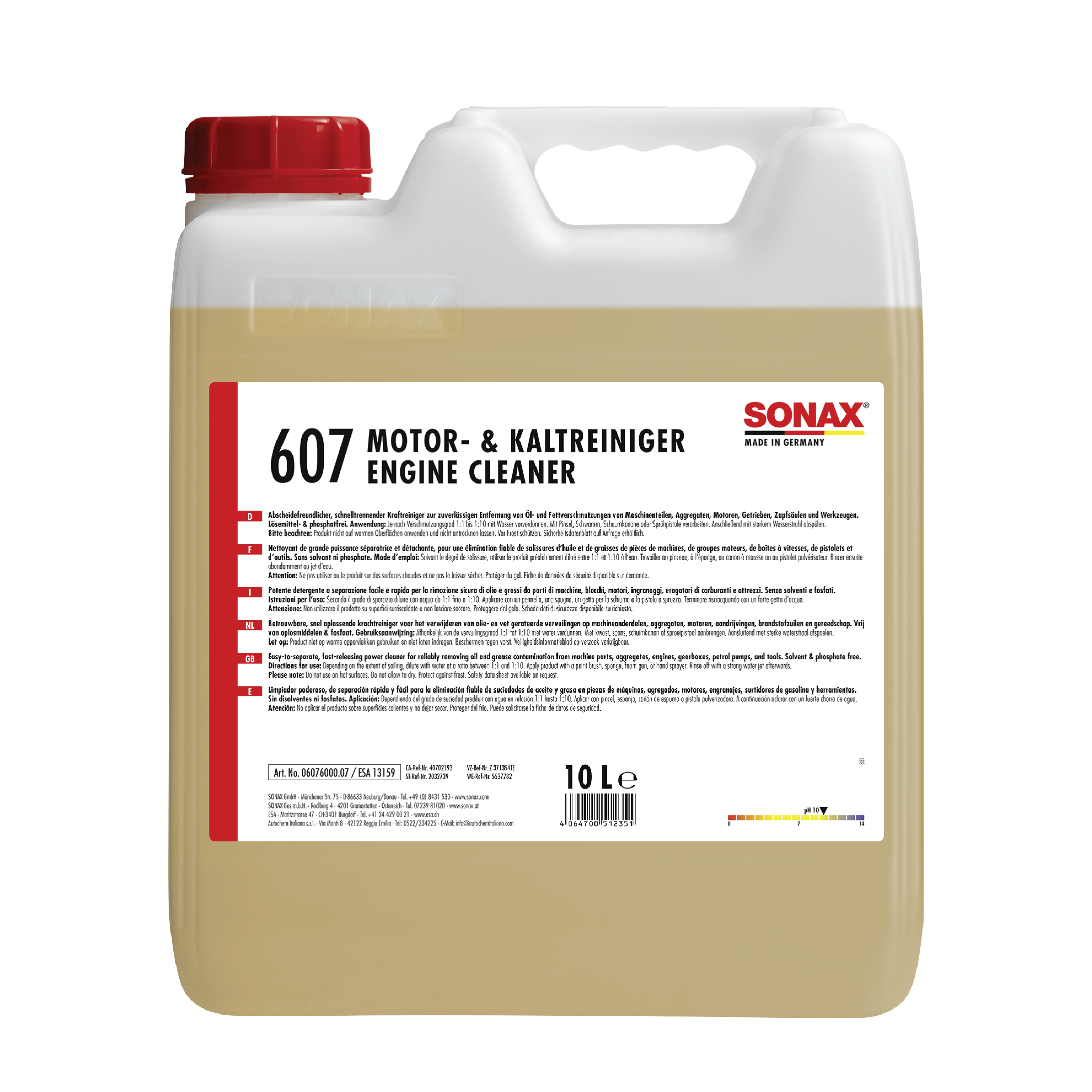 Sonax Profiline Engine + Cold cleaner