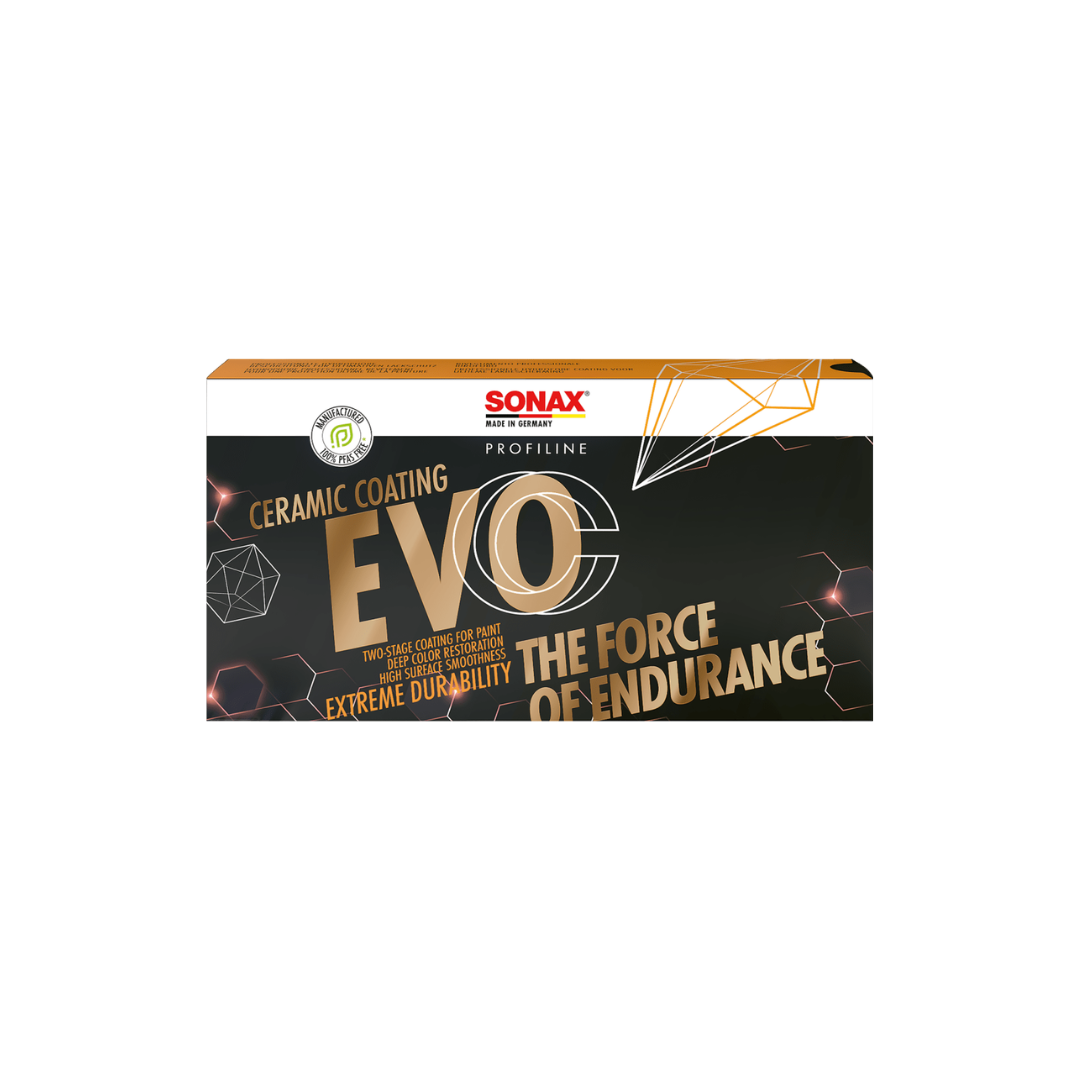 SONAX Profiline Ceramic Coating CC Evo | Professional 2-Component Ceramic Coating System (BaseCoat + GlossCoat)
