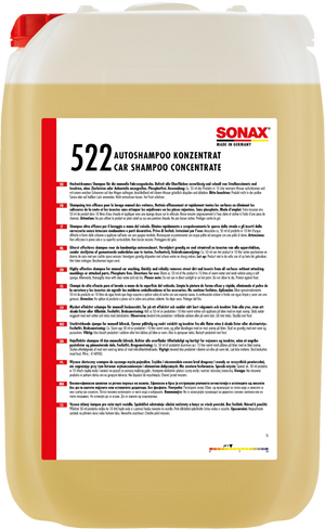 SONAX Car Shampoo Concentrate 25L