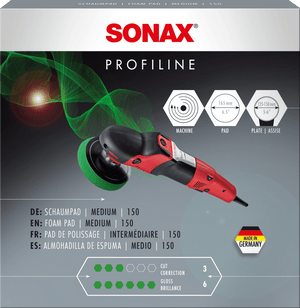 Sonax Polishing Pad 150 - Medium Green