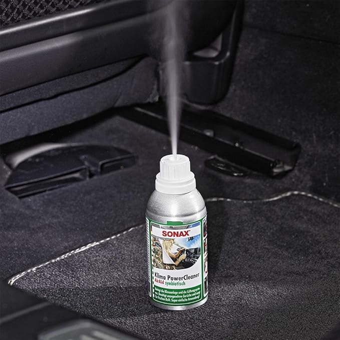 SONAX Car A/C Cleaner AirAid symbiotic Green Lemon (100) ML