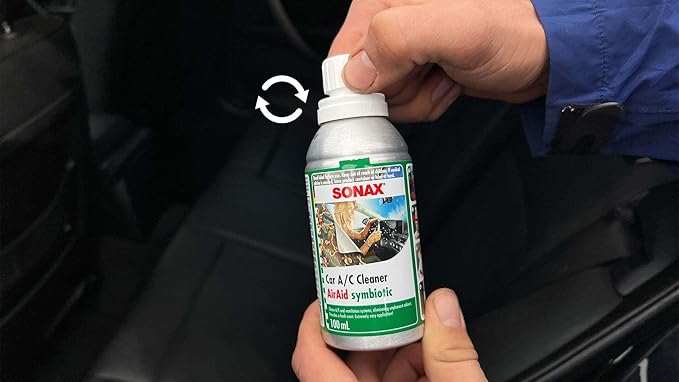 SONAX Car A/C Cleaner AirAid symbiotic Green Lemon (100) ML