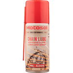 Motosol Adhesive Chain Lubricant Spray for All Bikes - 100 ml