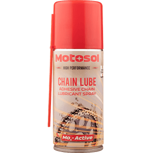 Motosol Adhesive Chain Lubricant Spray for All Bikes - 100 ml