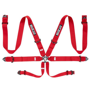 SPARCO RACING 6-ANCHORAGE POINT RACING BELT (CINTURA COMPETITION H-3 6 PT)