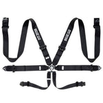 SPARCO RACING 6-ANCHORAGE POINT RACING BELT (CINTURA COMPETITION H-3 6 PT)