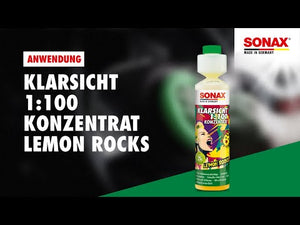 Sonax Clear View 1:100 Concentrate Lemon Rocks